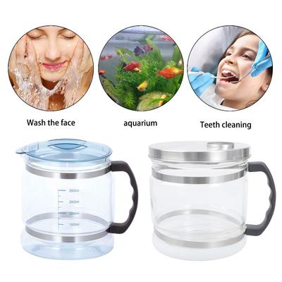 1 Gallon 4L Water Distiller Container for Home and Office Use with Leak Proof Lid Large Capacity Ergonomic Handle Bottle