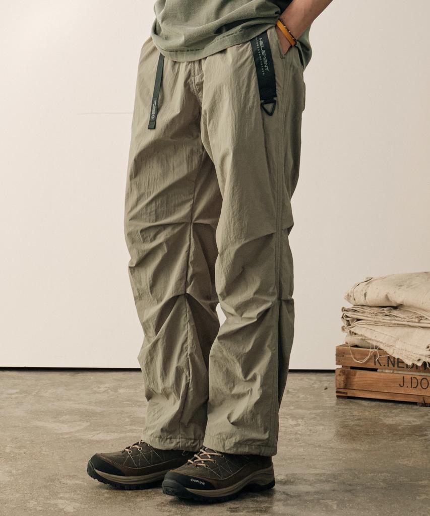Hilliment Cocoon Webbing Nylon Pants (L Khaki)