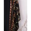 Middle East New Sequin Cardigan Base Dress Zhai Festival Party Evening dress Dubai Arab Set Suit