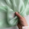 Chiffon di Vera Seta Largo 6 mm: Tessuto di Seta di Gelso Trasparente per Foulard, Vestiti Estivi e Abiti da Sera