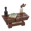 MOC Building Blocks Toys Medieval Table Furniture Series Model Creative Decoration DIY Assembled Toys Holiday Gifts for All