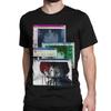Men Women's Serial Experiments Lain Edit Vintage Pure Cotton Tee Shirt Anime Lwakura Sci Fi Manga T Shirt Clothing Unique
