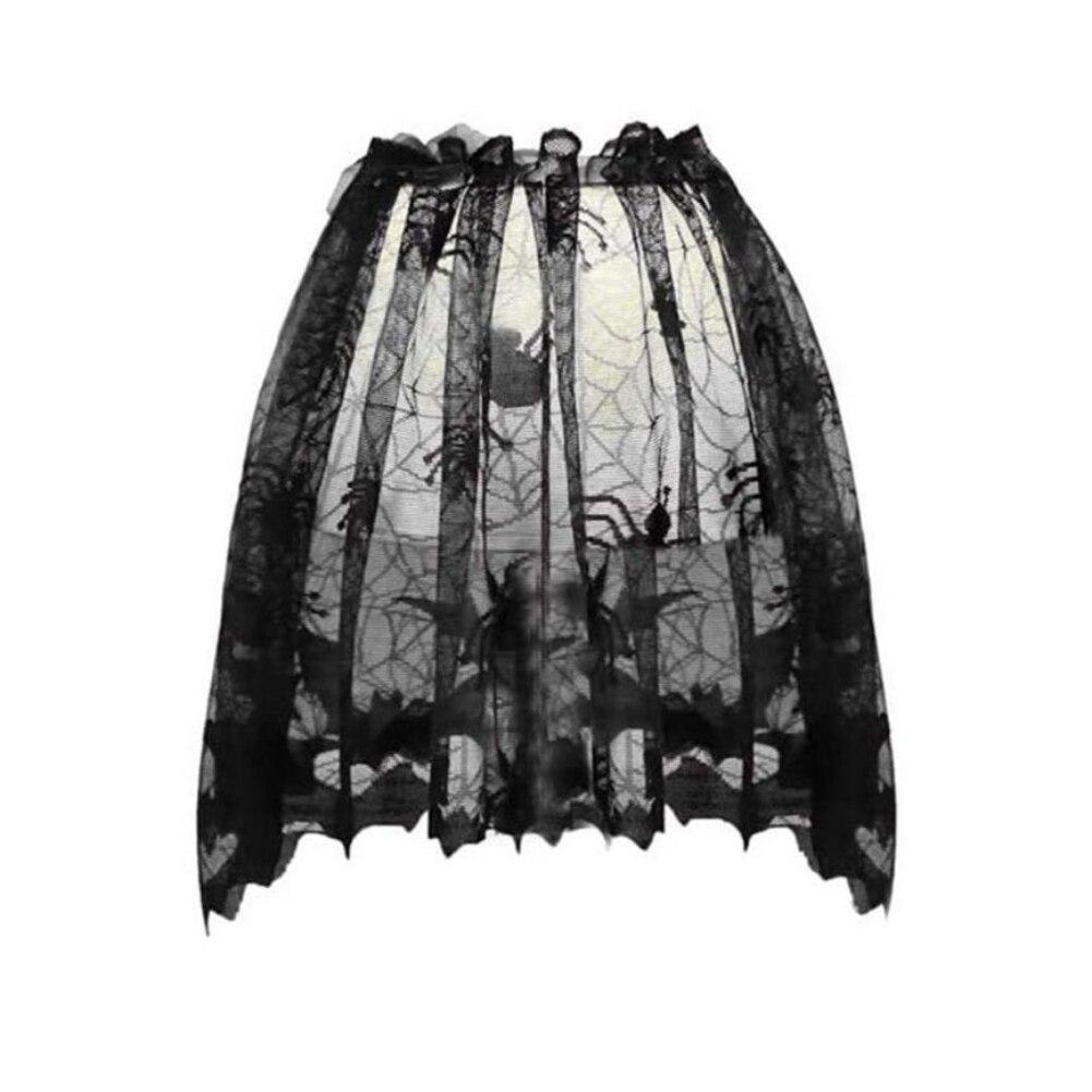 Halloween Pająk Dekoracje Zestawy Halloween Kominek Szalik Okrągły Stół Pokrywa Pajęczyna Abażur na Halloween Party!