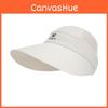 Summer Sun Hat With Large Brim And Removable Top For Outdoor Fashion Women