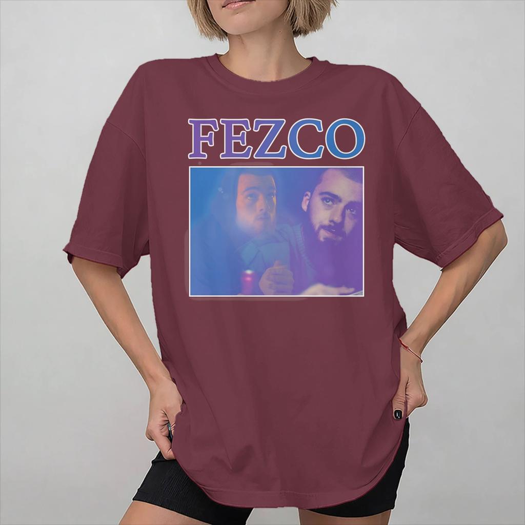 Graphic Printing Fezco Fez Angus Cloud T Shirt for Unisex Women 100 Cotton Tee Shirt Short Sleeve Clothes