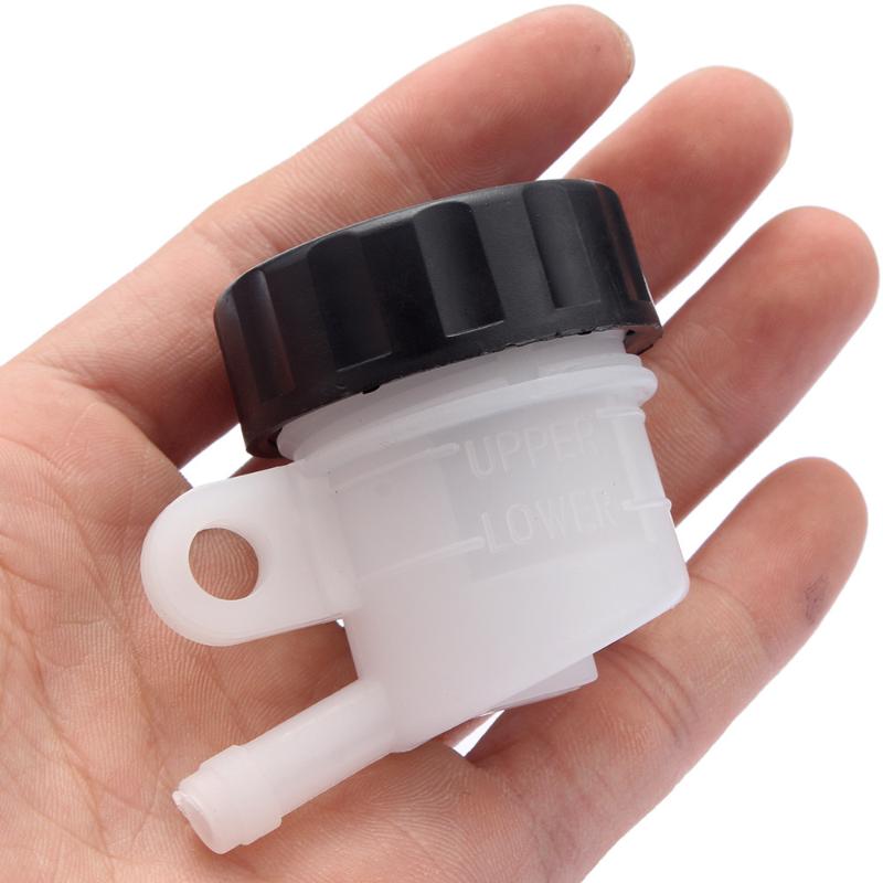 Motorcycle Master Cylinder Brake Oil Cup Lightweight Universal Fit Foot Lever Brake Oil Tank for Cruiser Sports Motorbike