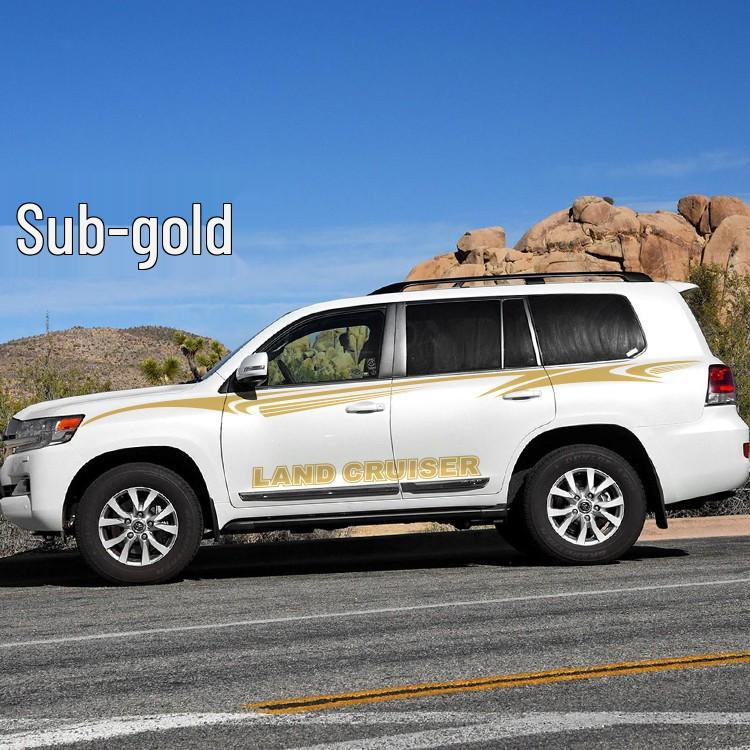 Toyota Land Cruiser Personalized Car Body Stripe Decals