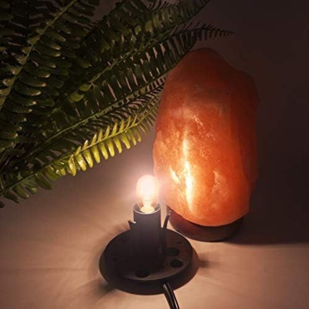 with Dimmer Switch Dimmable Salt Lamp Cord Plug Cord Replacement Cord E12 Bulb Base Metal Clip Base Assembly Dimmer Switch Wire