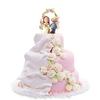 Flower Wreath Arch Bride & Groom Wedding Cake Topper Romantic Wedding Party Cake Decoration Adorable Figurine Craft Gift