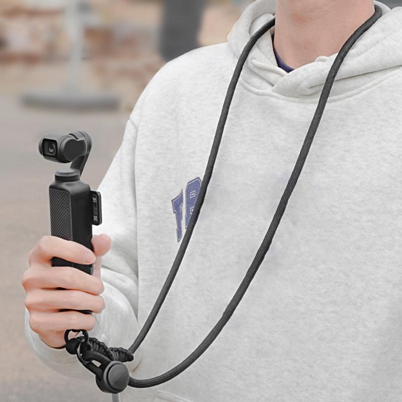Durability Camera Lanyard Compatible for Pocket 3 Camera Lanyard Belt Featuring AntiSlip Design and Easy Installation