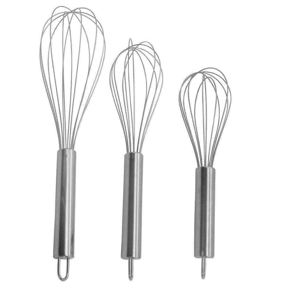 Stainless Steel Handheld Whisk - Egg Beater & Cream Whipper
