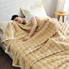 Fluffy Soft Blanket Queen Size - 250x230cm Beige Soft Fluffy Warm Bed Blankets Bed, Camping, Picnic, Travel Lightweight Blanket