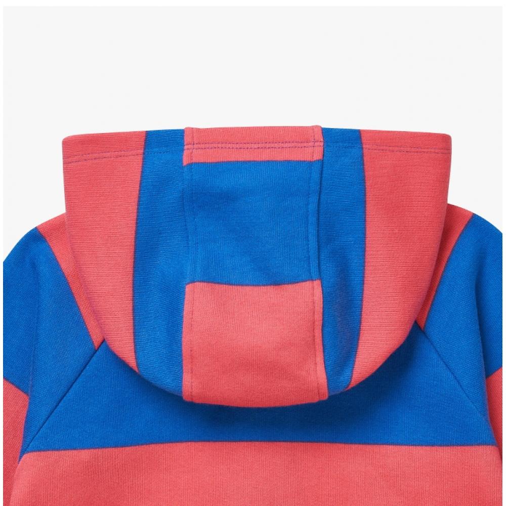 Mini Rodini 2372018528  Stripe Zip Hoodie  Stripe Kids Hoodie Zip Up