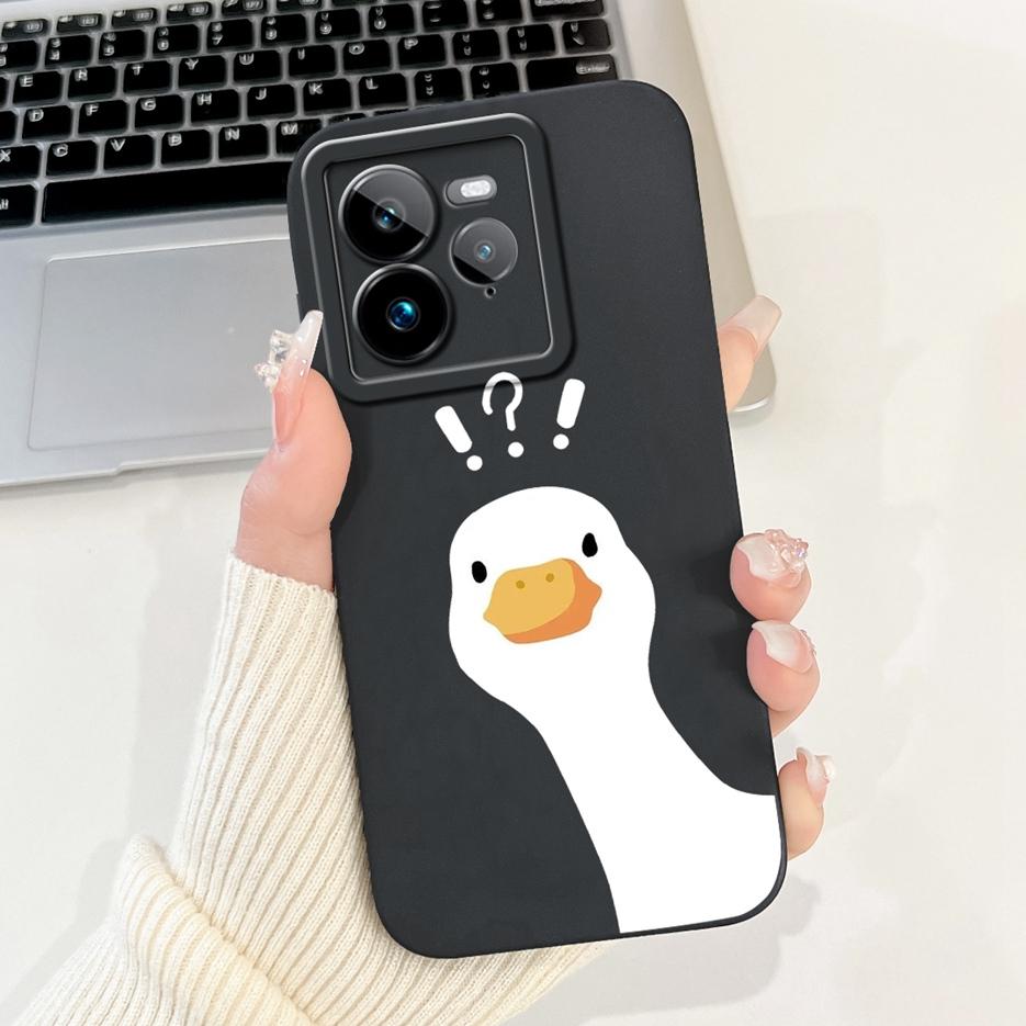 For Realme GT7 Pro 5G Case RMX5010 Cute Fashion Cartoon Cover Soft TPU Phone Case For Realme GT 7 GT7 T GT7T 5G Back Cover Coque