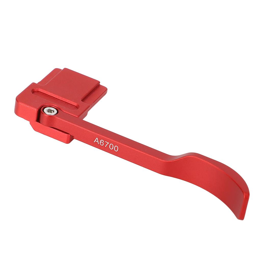 Hot Shoe Thumb Up Rest Hand Grip for A6700 Camera Aluminum Alloy Ergonomic Design