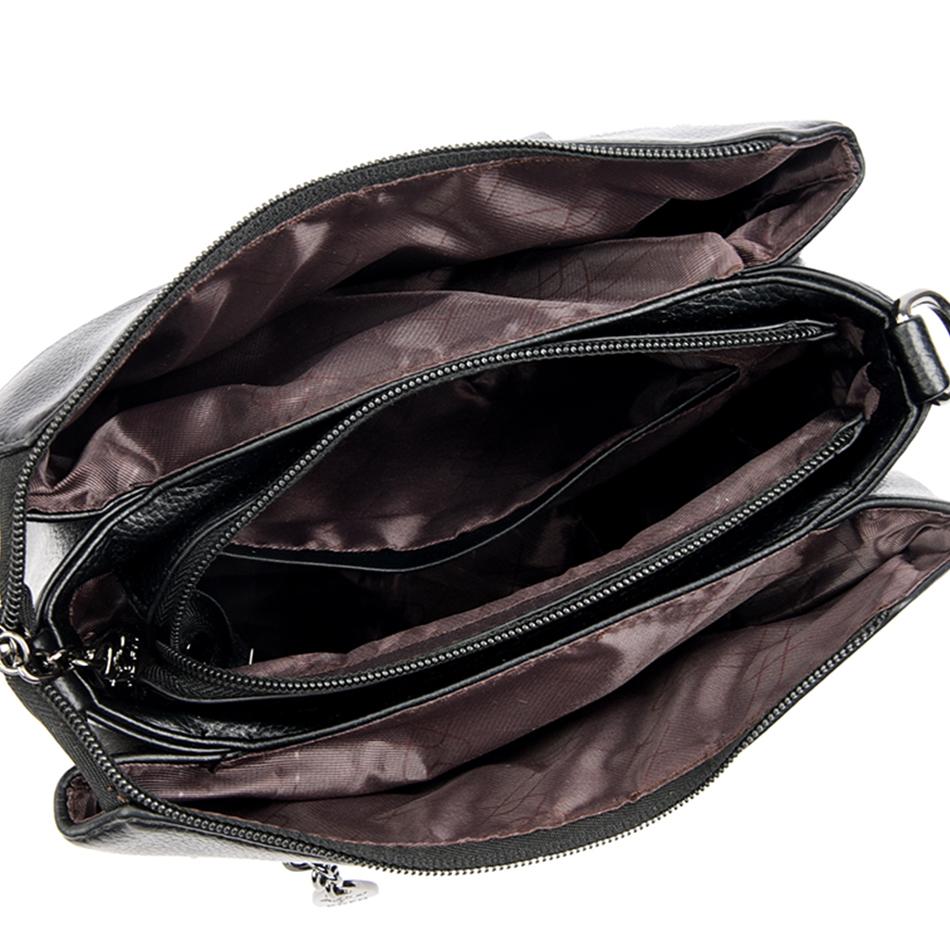 Luxury Designer Shoulder Crossbody Bags Women Purses and Hangbags Female Genuine Soft Leather Casual Messenger Bag