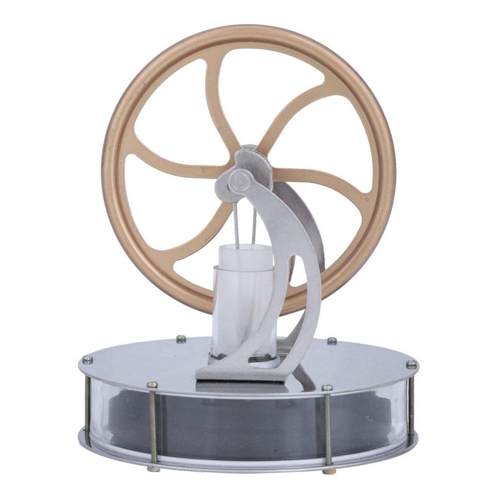 Physics Independent Low Temperature Stirling Engine Stirling Engine Steam Stirling Steam Heat Educational Toy Gift Craft for Hot and Long Mechanical