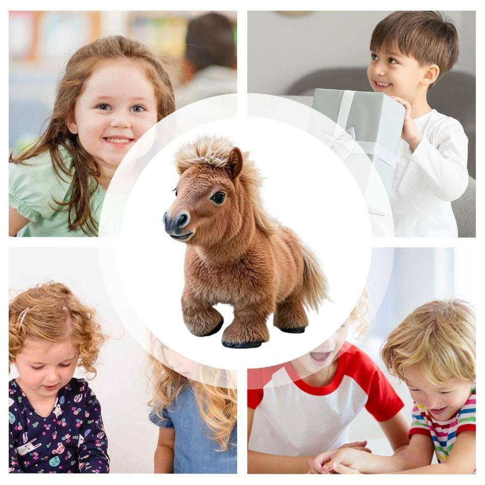 Walking Robot Horse Toy Interactive Smart Horse Fashion Walking Toy  Chilren