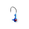5g L-Shaped Jig Head Hook with Double Eyelet Lead Hook for Fishing Durable Sharp Pointed Hook Suitable for Various Fishing Techniques