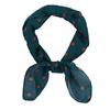 Stylish Black Dotted Small Square Scarf for Men and Women Neckerchief Headscarf Trendy Dotted Neck Scarf Square Scarves