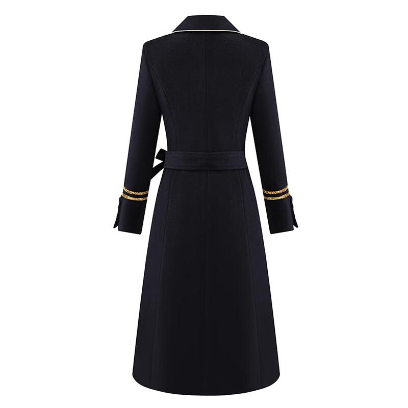 Toluoman Women's Professional Wool Blend Uniform Coat