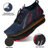 Barefoot Shoes Mens Women Water Shoes Trail Running Beach Water Trainers For Gym Swim Snorkeling Surfing-6.5 UK-R Blue