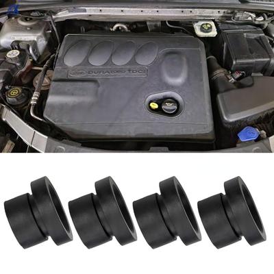 4X Rubber Engine Cover Grommet Buffer Mount Bush Stopper For Ford Focus 2 MK2 Galaxy C S Max Mondeo Mk4 4 Engine Bonnets Gaskets