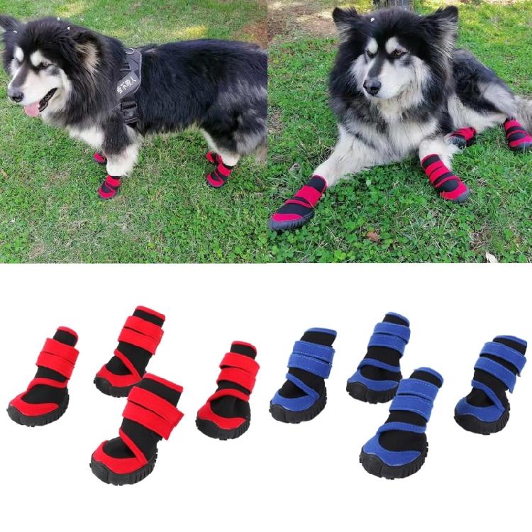 Waterproof Dog Socks Pet Winter Shoes Waterproof Dog Boots Pet Snow Boots