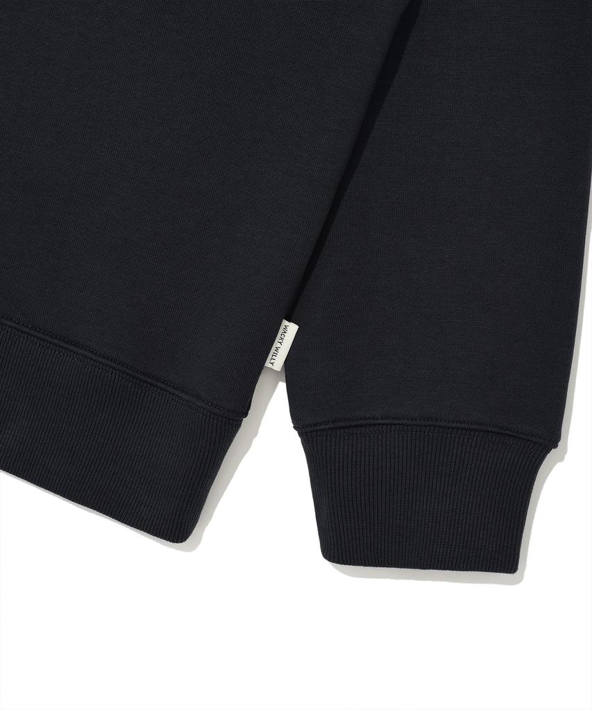 WACKY WILLY [25Fw] Women'S Big Lily Graphic Sweatshirt Navy