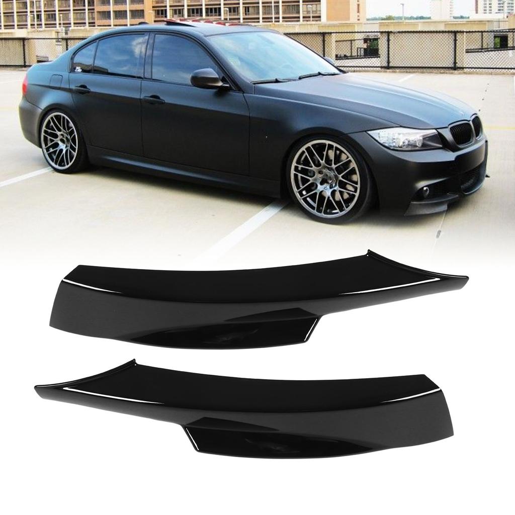 Frontstoßstangen Lippen Stoßstangen Eckspoiler Splitter Untere Stoßstange oder für E90 M Sport LCI Limousine 2009‑2012