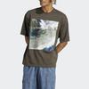 Adidas TERREX X And Wander T Shirts Unisex Green Crew Neck Moderate Straight Fit HR7143