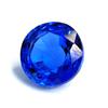 Safir Natural Albastru Regal Tăiat Rotund 7-9 Carate Piatră Prețioasă Liberă Certificată Uimitoare
