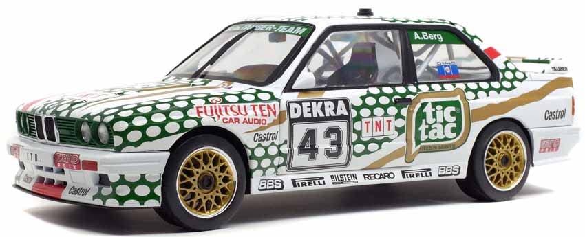Solido 1/18 BMW E30 M3 “tictac” 1991 DTM #43 A. Берг
