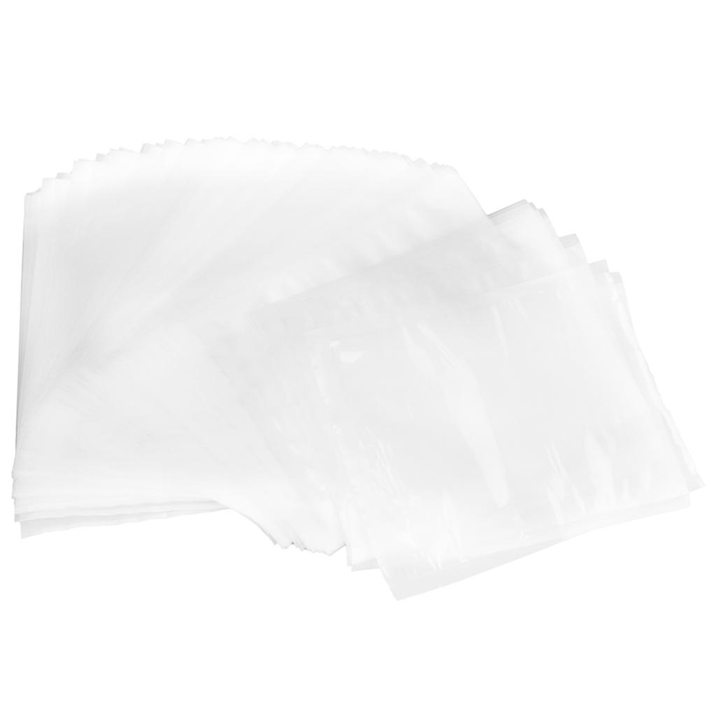 100 Stück Vakuumierer Aufbewahrungsbeutel Universal Auslaufsicher Lebensmittelsparbeutel Küchenzubehör