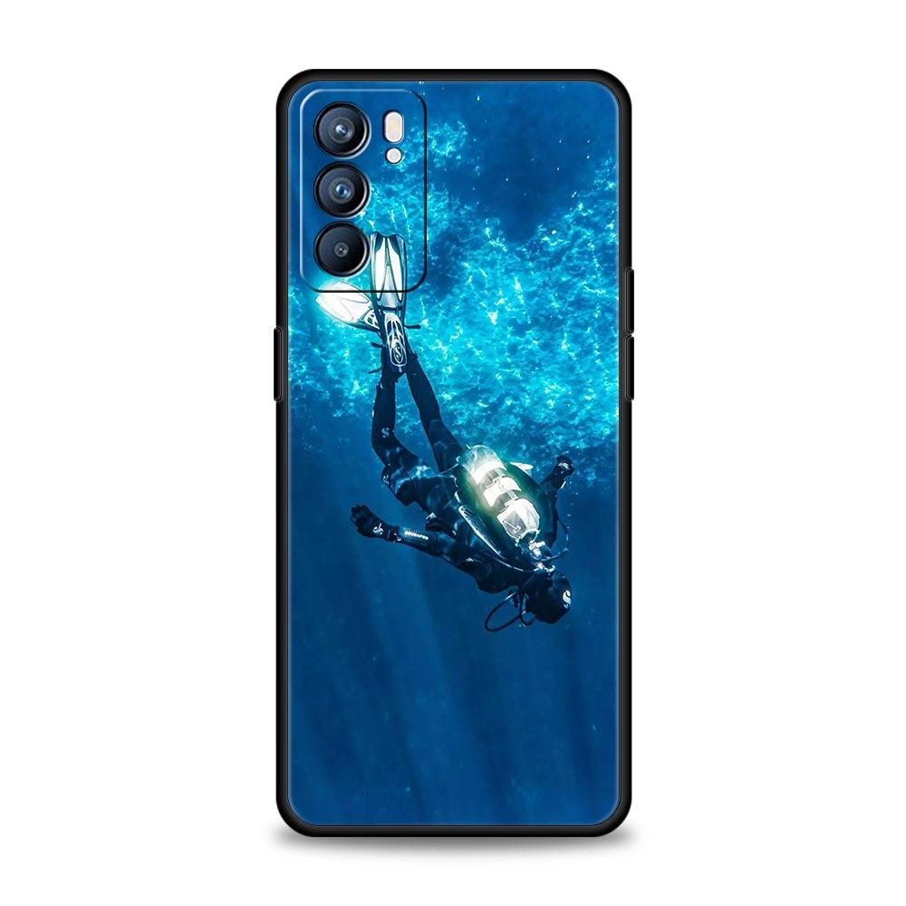 Wodoodporne etui na telefon dla nurka do Oppo Reno13 Reno12 Reno11 F Reno10 Pro A54 5G Find X5 A53 A52 A9 A17 A57 A78 4G A79 A80 A98 Pokrowiec