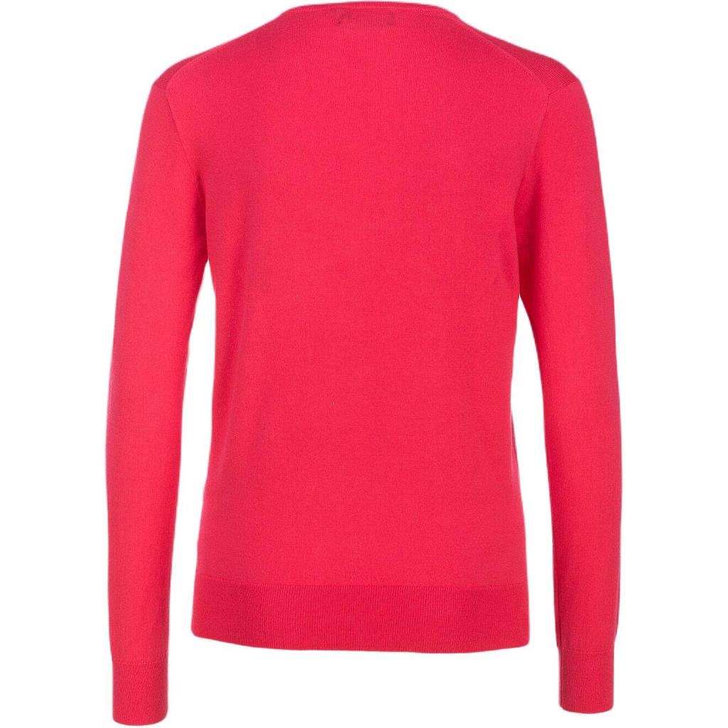 Polo Ralph Lauren Besticktes Pony-Logo V-Ausschnitt Pullover Langarm Strickpullover Damenpullover 211719841-014
