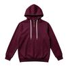 Men's Half‑Zip Fleece Hoodie, Leather‑Tip Drawstrings, Ribbed Cuffs & Hem, Relaxed Fit Casual Pullover Sweatshirt