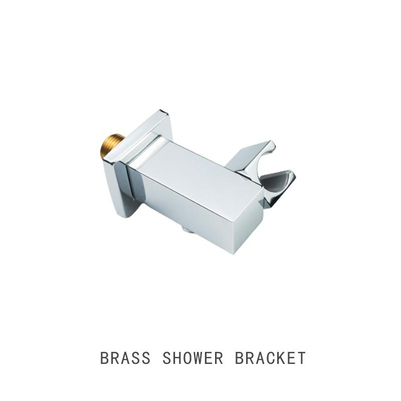 Brass Handheld Shower Head Replacement Showerhead for Bathroom Showering System Contemporary Square Round Oval Polished Chrome