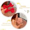 Colorful Elastic Hair Band for Girls - Durable Bow Hair Ring and Headdress
