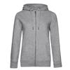 B&C Unisex Adult Queen Heather Zipped Hoodie
