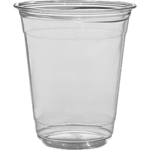 Niche Plus Kalde Engangs PET-harpikskopper, Klar, Ca. 420ml, Pakke med 50 (9212)