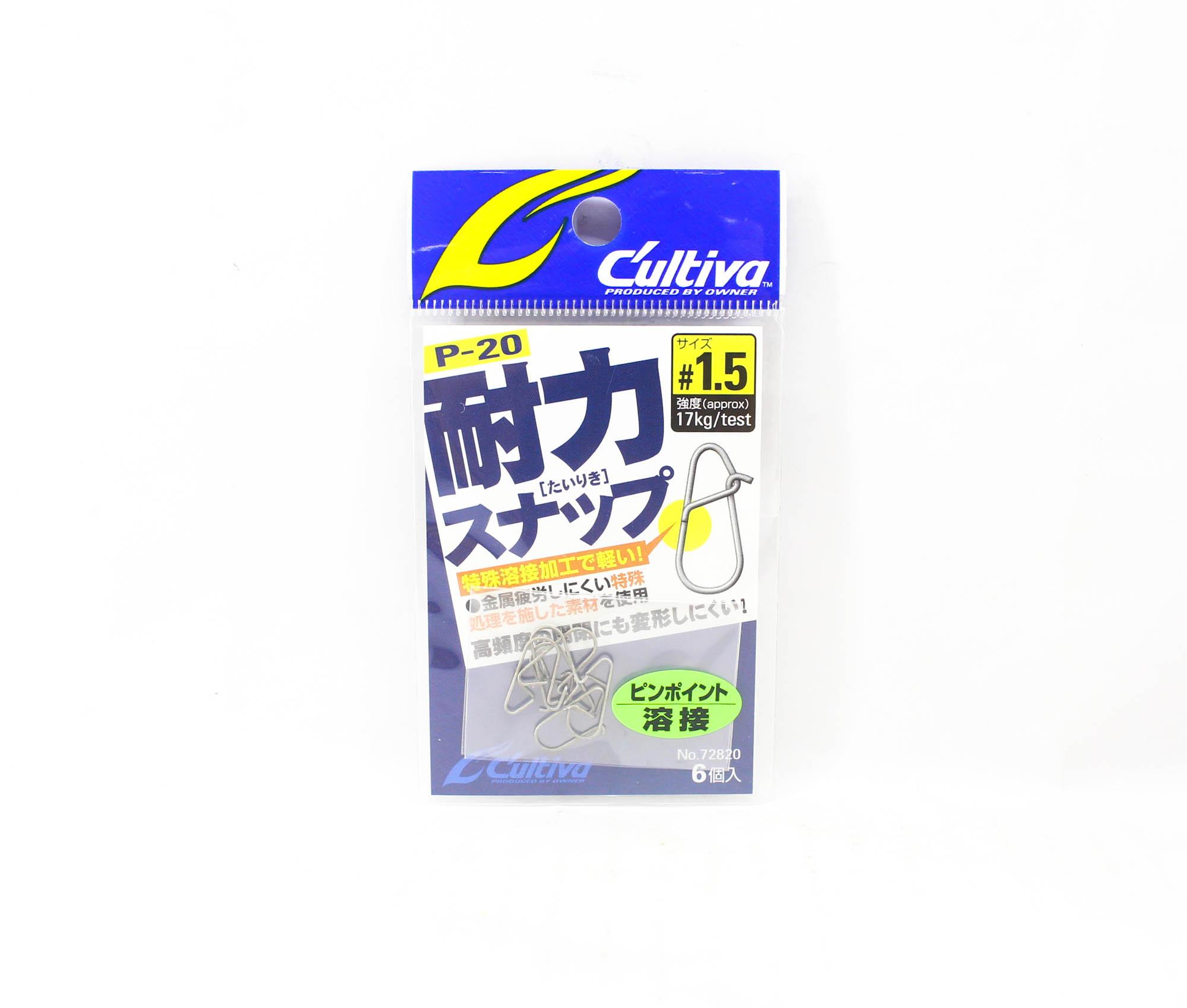 

Владелец P-20 Powerful Snap, размер 1,5, 17 кг, тест (2743)