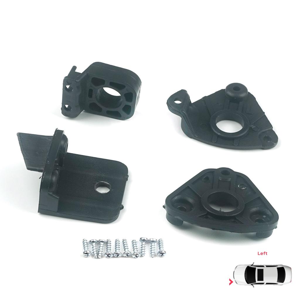 EHL526 Headlight Holder Mount Repair Bracket Tab Set Left Side for VW Caddy MK3 2K 2C Touran MK1 1T3 2010-2015 2K5998225