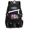 Sac à dos grande capacité imprimé Chasseurs de Démons Anime Kpop pour Adolescent Étudiant Fille Garçon Retour à l'École Sac à Livres Cadeau Enfant Femmes Sac de Voyage Imperméable