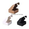 50Pcs Kraft Airplane Box Boxes Pendant Necklace Carrying Cases Charm Storage Case Packaging Packing Favor Gift