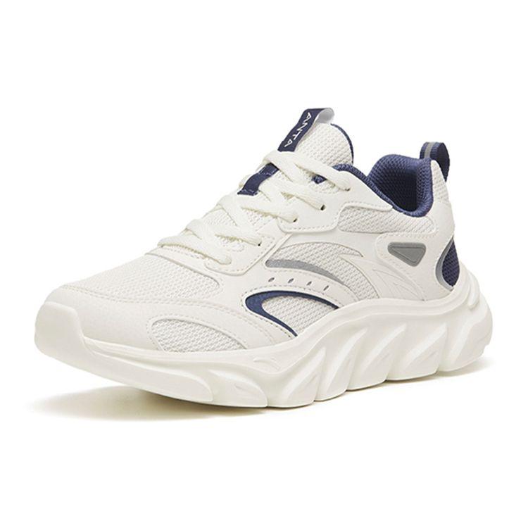 Anta Low Top Running Shoes Women Sneakers White Blue 122245575-4