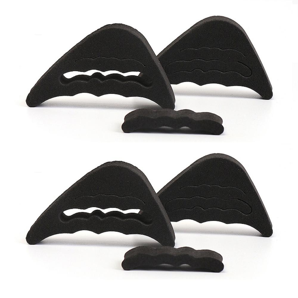 1/2Pair Toe Plug Soft Sponge Half Insoles Reusable Toe Filler Inserts Shoes Adjustable Big Foot Brace Pad Unisex Shoe Inserts