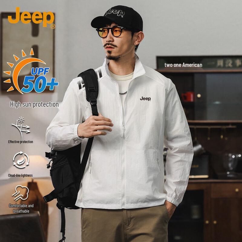 JEEP Men's Lightweight Sun Protection Jacket