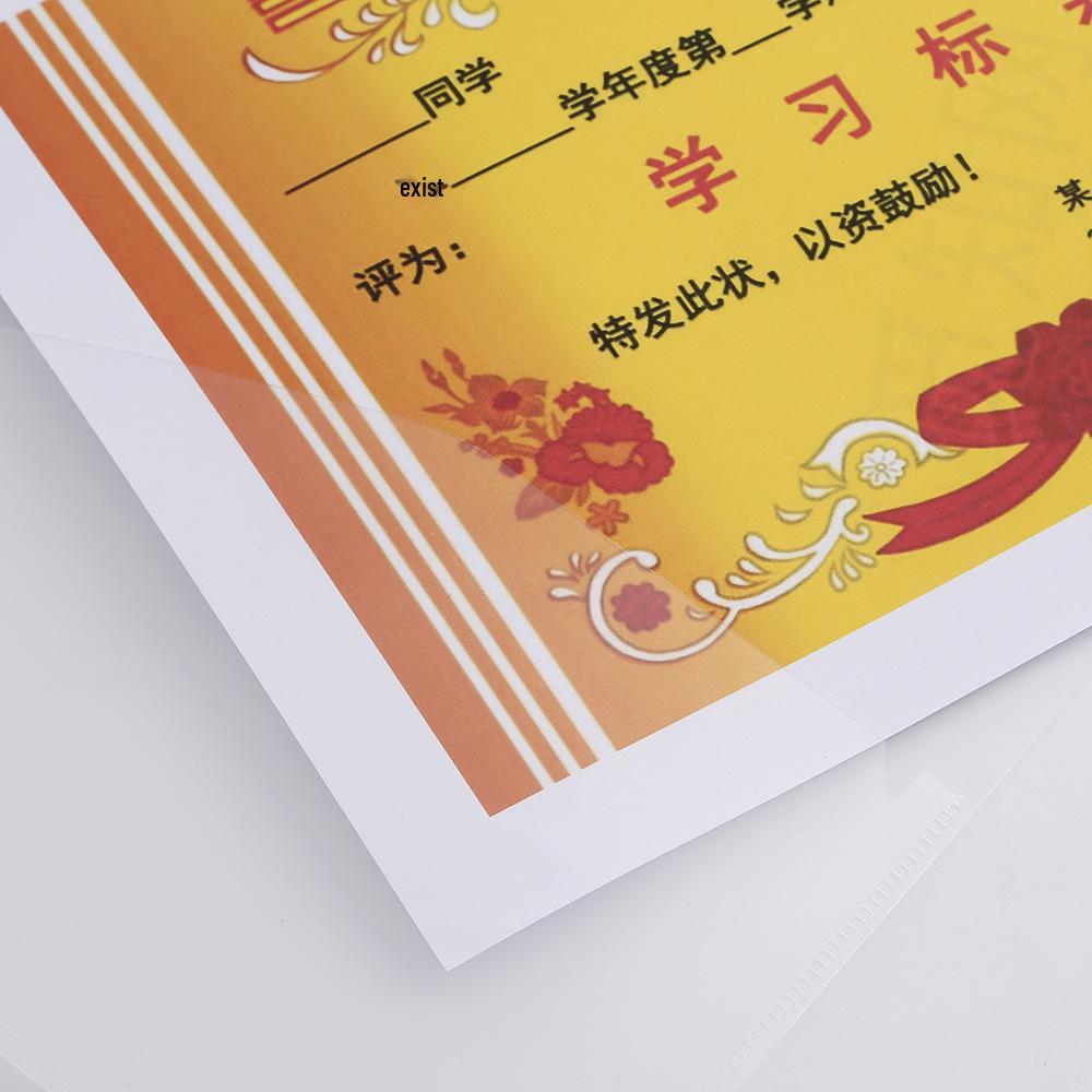 Nykomlingserbjudande: A4 Arkivmapp med spak och tjock transparent förvaringsficka för studenter