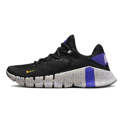 Free Metcon 4 Black Lapis Women Sneakers Doll Yellow-Ochre CZ0596-002